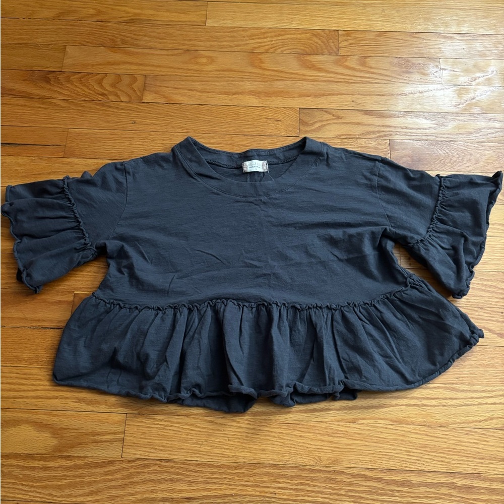 Altard State Grey Crop Top